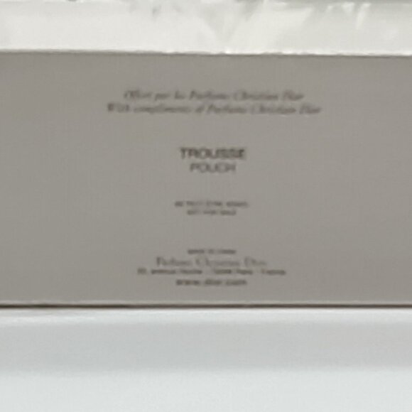 Christian Dior Trousse Pouch-**RARE** - Picture 11 of 12
